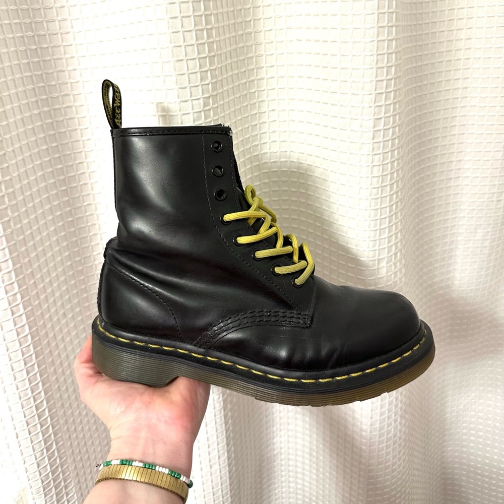 Dr Martens Women's 1460 Smooth Leather Combat Boots